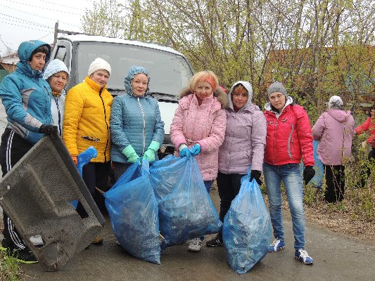 Субботник накануне Дня ПОБЕДЫ